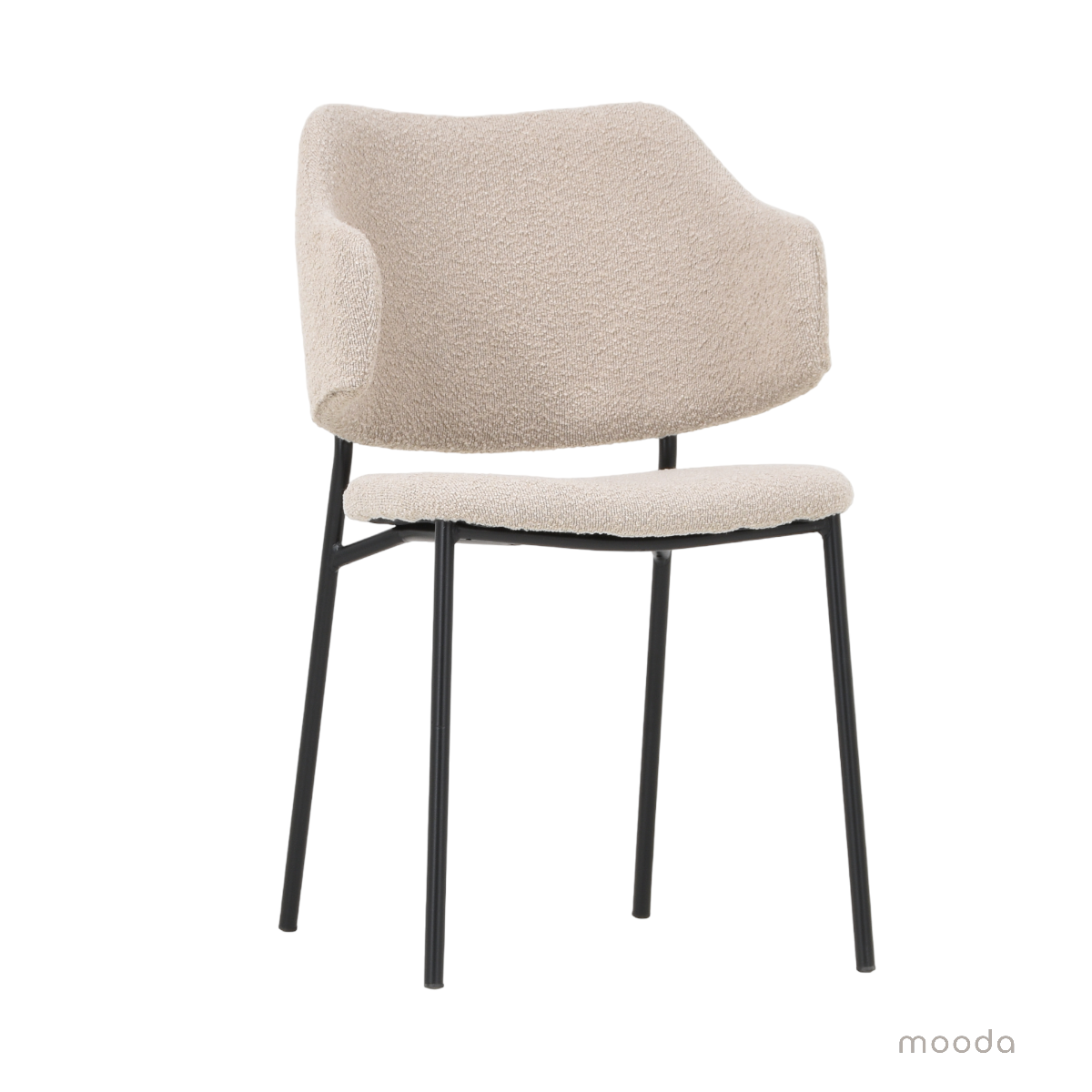 Enzo-ruokatuoli beige