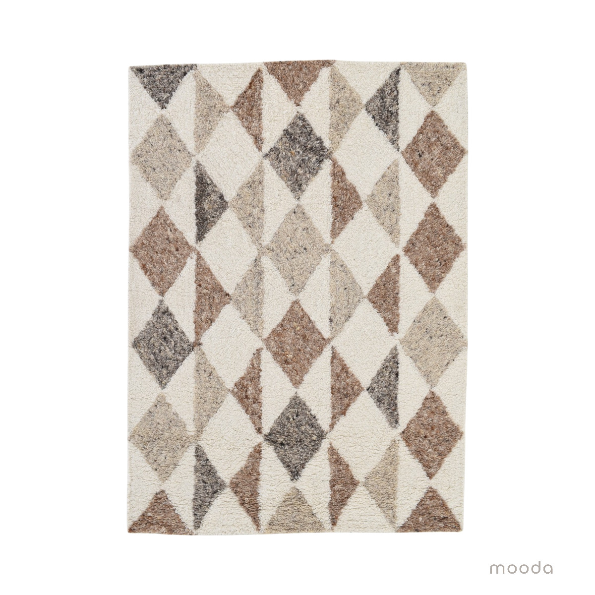 Siimes-villamatto valkoinen/beige