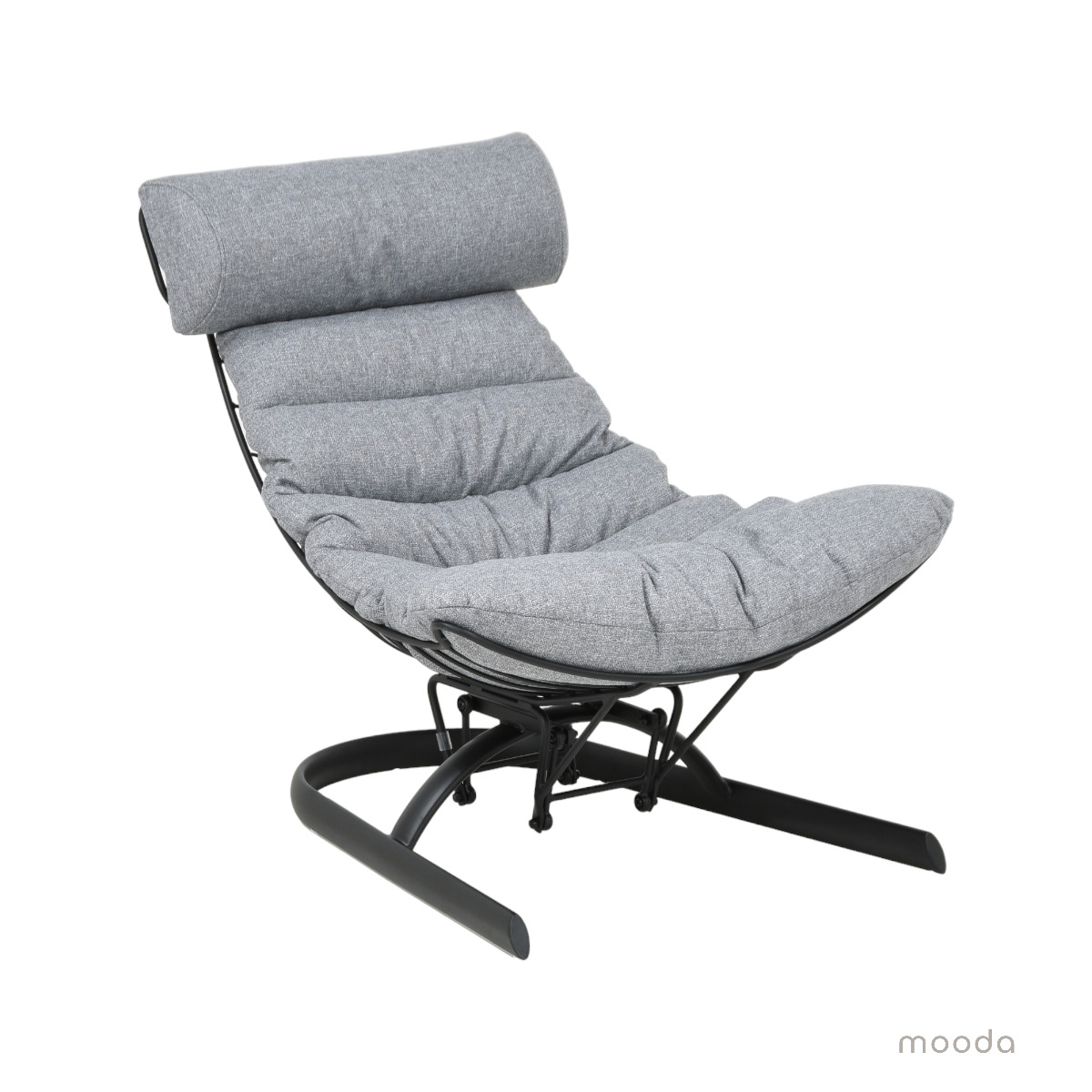 Broby-nojatuoli harmaa