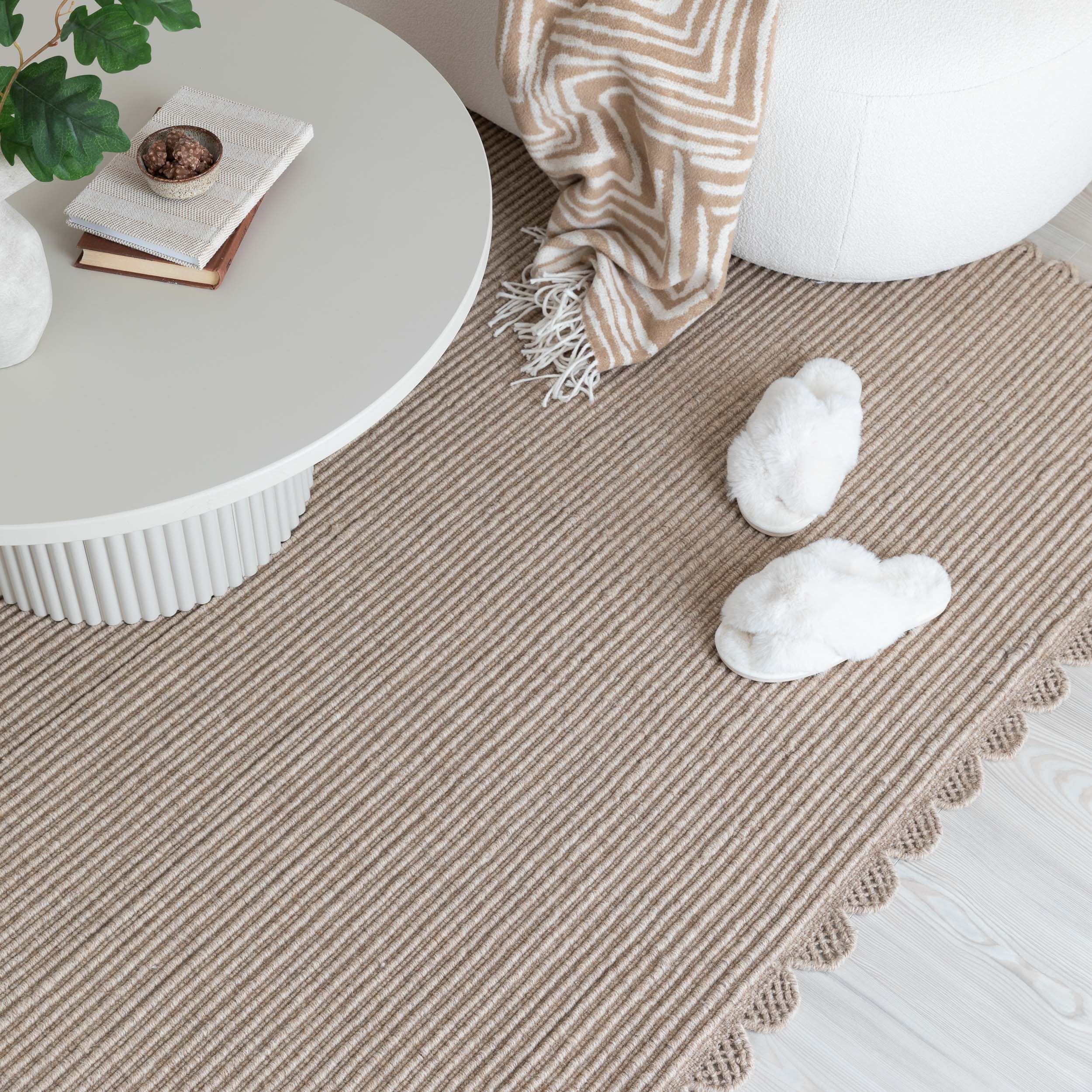 Pitsi-villamatto beige
