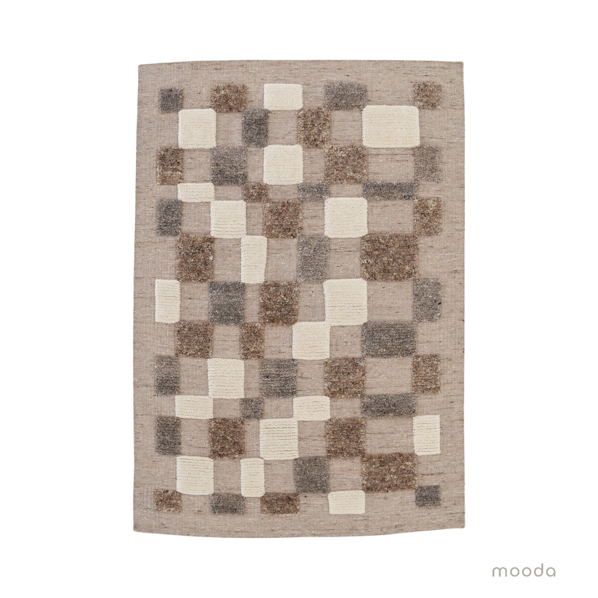 Kallas-villamatto beige