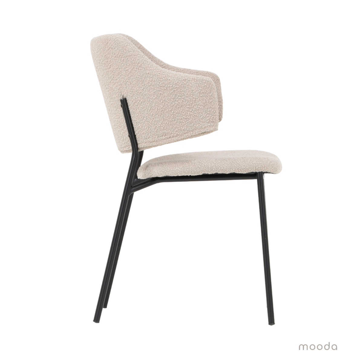 Enzo-ruokatuoli beige