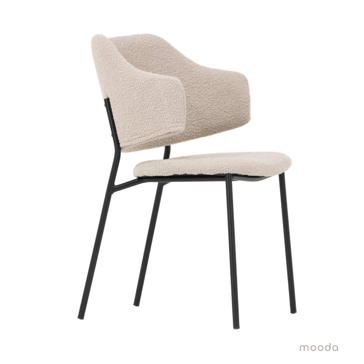 Enzo-ruokatuoli beige